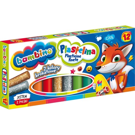 PLASTICINA 12 FAREB BAMBINO ST.MAJEWSKI 59032350