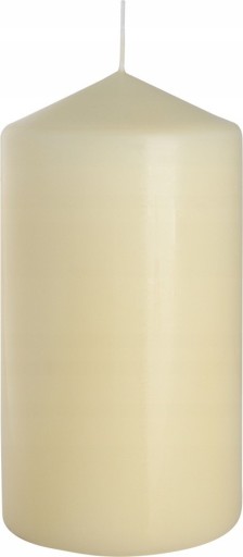 Sviečka valcová BISPOL Aura 66H 15CM SW80/150 ECRU