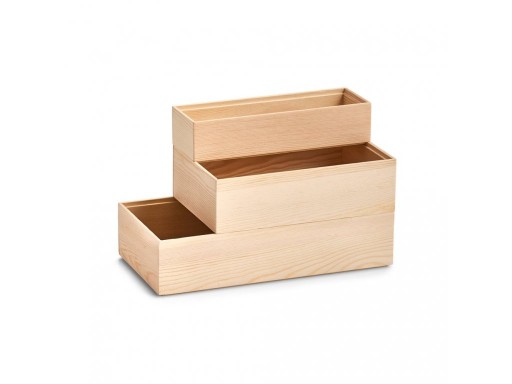 Drevený úložný box ZELLER 23 x 7,5