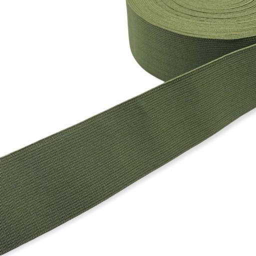 Česká kaki tkaná guma 20mm