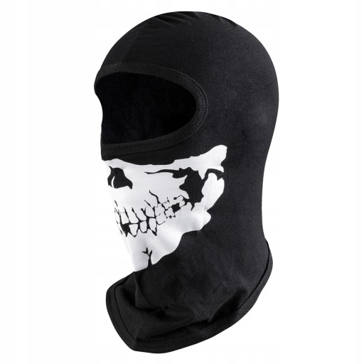 SKELETOROVÁ MASKA HALLOWEEN HNEDÁ LEBKA