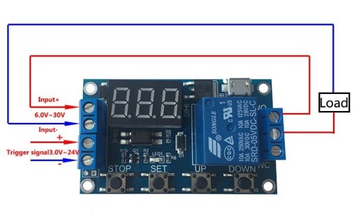 modRL01_Time Delay - reléový modul