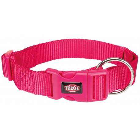 Prémiový golier, XS–S: 22–35 cm/10 mm, fuchsiová