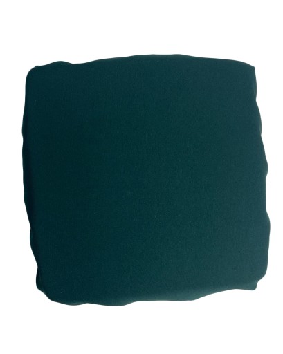 Štvorcový vankúš na taburetku 30x30 FĽAŠA ZELENÁ