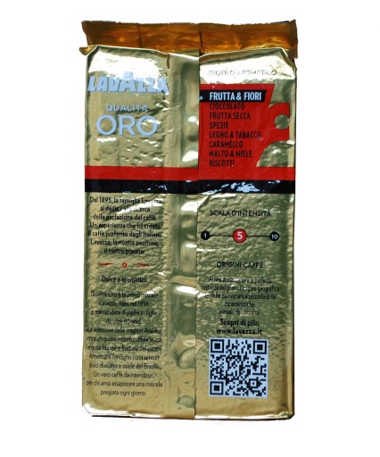 Lavazza Qualita Oro 250g mletá pre taliansky trh