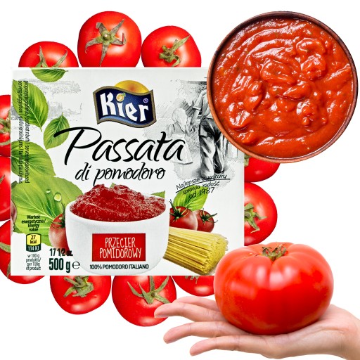 PASSATA TOMATO PASSE 500g KIER kartón