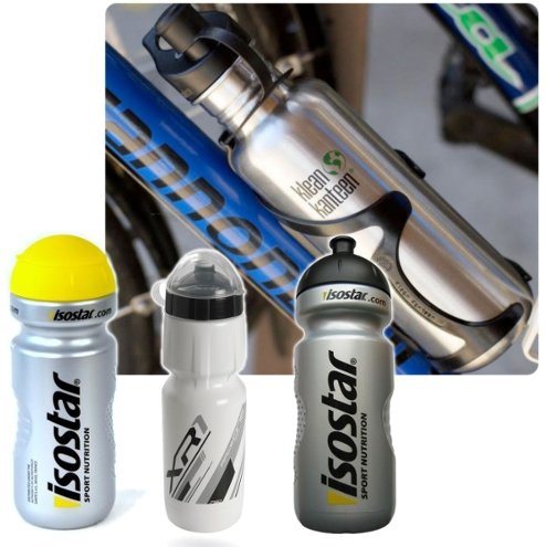 Fľaša na bicykel 600 ML RACEONE XR1 priehľadná