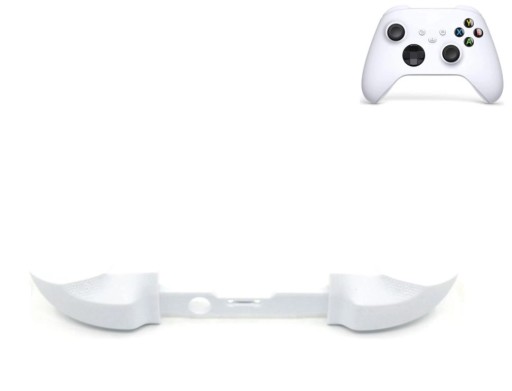 Tlačidlá spúšťania RB LB na podložke Xbox Series X + S Bia