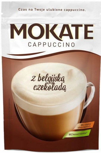 Mokate Cappuccino s belgickou čokoládou 110g