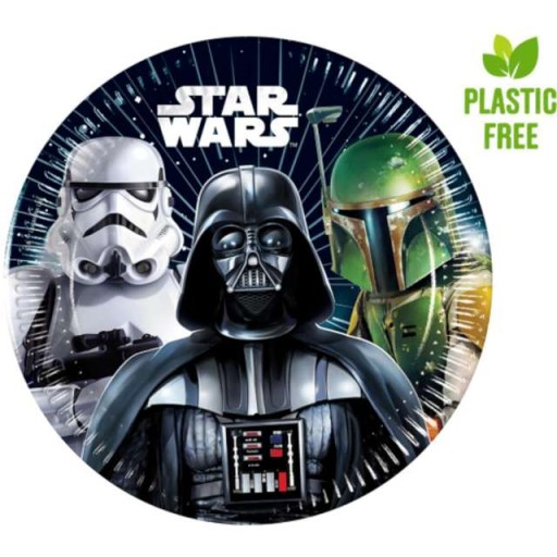 STAR WARS papierové TANIERE 20 cm