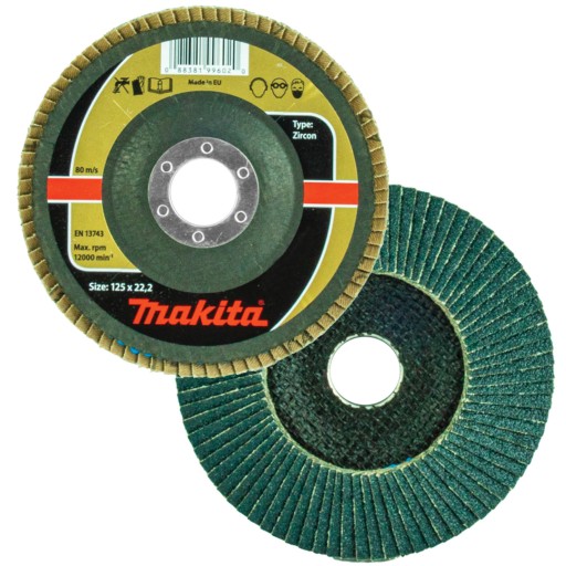 Lamelový brúsny kotúč 125mm P80 ZIRKON Makita