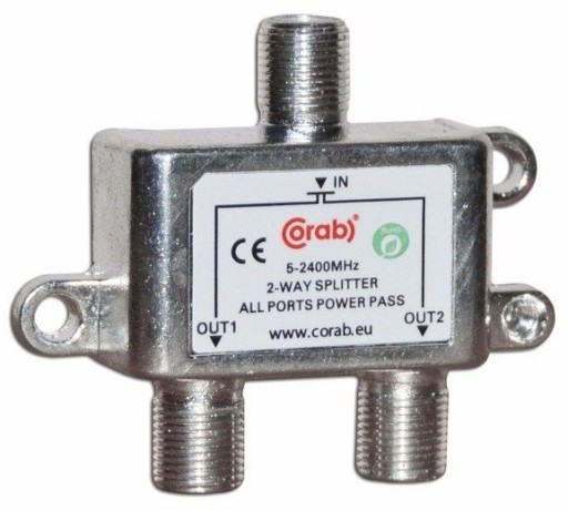 1/2 TV Splitter Splitter Unicable