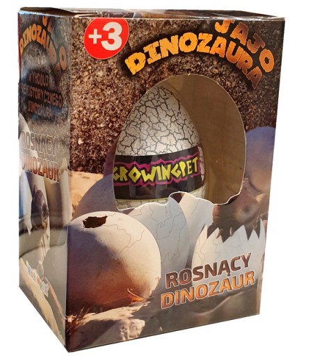 LIAHNUTIE VAJÍČKA DINOSAUROV DINOSAUR RASTIE