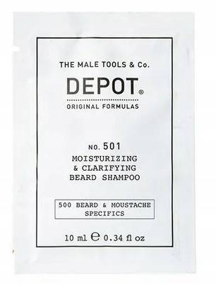 Depo č. 501 Hydratačný šampón na bradu 10 ml