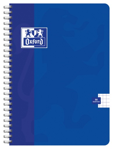 OXFORD STANDARD NÁSTROJ NÁSTROJA A4/50K KONTROLOVANÝ modrý