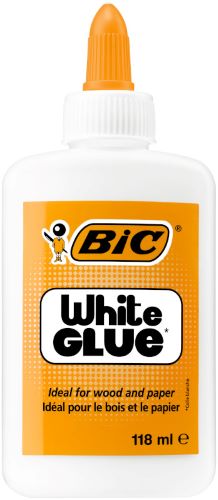 BIC BIELE GLUE TEKUTÉ LEPIVO S APLIKÁTOROM FĽAŠKA 118ML SPOJIVO