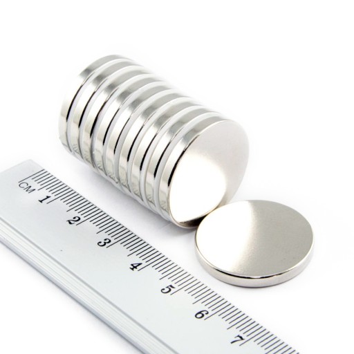VALEC NEODYMOVÝ MAGNET 25x3 N38 SADA 2 ks