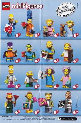 LEGO 71009 MINIFIGURES ZOZNAM NÁVODOV NOVINKA