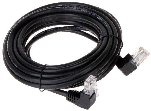 Patchcord RJ45/5,0-KK/B čierny kat.5e 5,0m