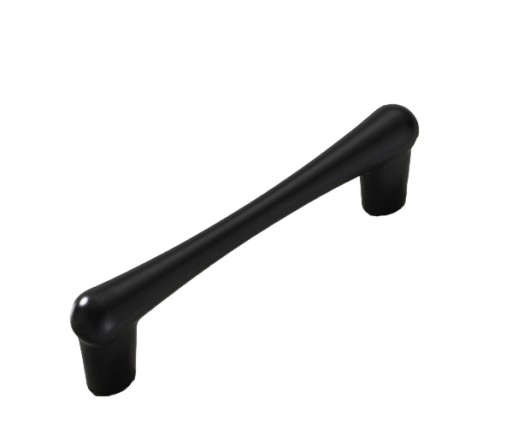 ÚCHYTKA NA NÁBYTOK -96 mm MATNÁ ČIERNA