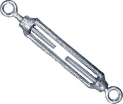 Napínač M14, pozinkovaný, Oko-Oko O-O