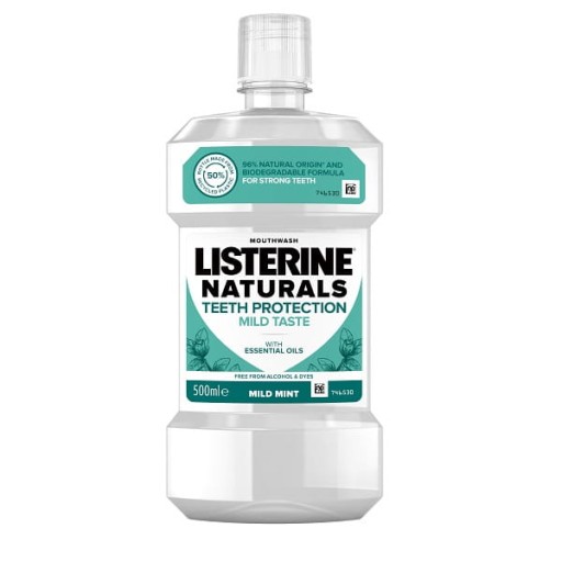 LISTERINE Naturals Teeth Protection ústna voda 500ml