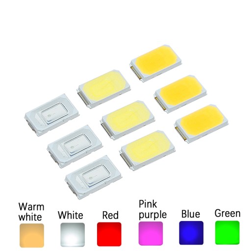 LED dióda SMD 5730 Studená biela 50lm