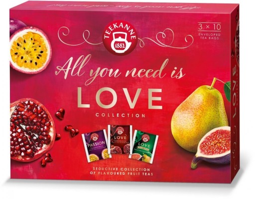 Čaj Teekanne Love Collection 30 vrecúšok