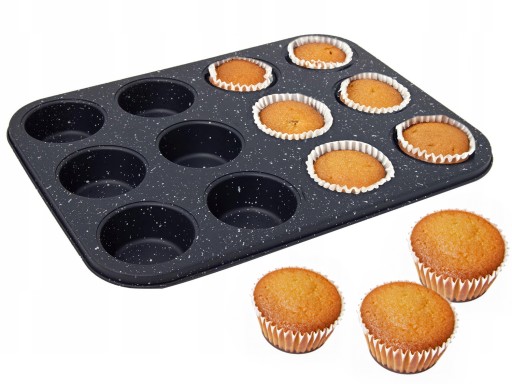 Plech na pečenie muffinov 12