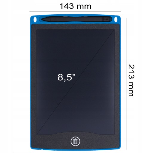 GRAFICKÝ TABLET PRE DETI so stylusom, popis, náučná tabuľa, 14x21