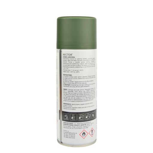 Univerzálna emailová farba khaki olivová 400ml