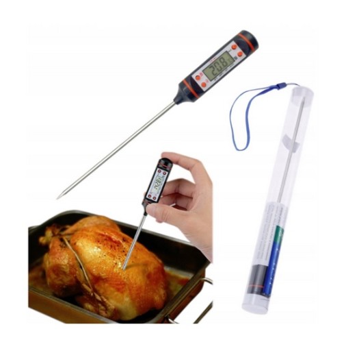 ČEPOVÝ TEPLOMER, LCD sonda do mäsa