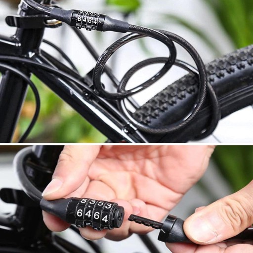 ZAMKNUTIE BICYKLA BEZPEČNOSTNÝ KÓD BICYKLA