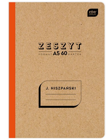 Zápisník predmetov pre ŠPANIELSKY JAZYK 60 PLN