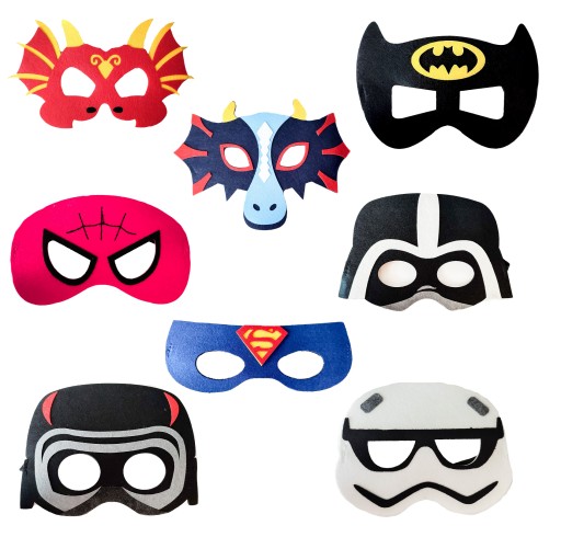 FILTOVÁ MASKA MAČKA DIEVČA AVENGERS KARNEVAL
