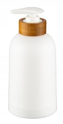 Dávkovač tekutého mydla, biela nádoba