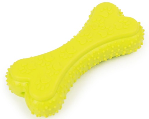 HRAČKA PRE PSA, GUMOVÁ KOST, 12CM, REPRODUKTOR