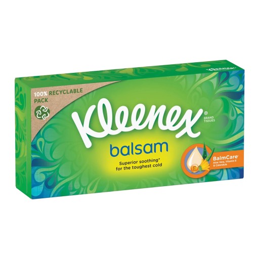 KLEENEX Balzamové vreckovky 2x 64 ks