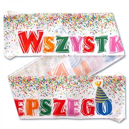 Banner k narodeninám Garland 18. 18. narodeniny