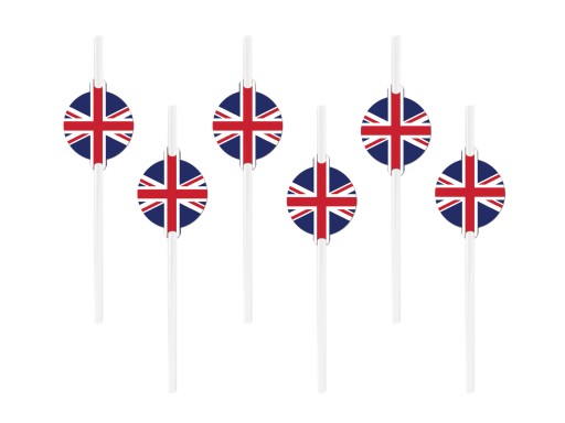 Slamky zo súpravy Britská vlajka