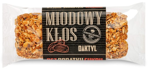 HONEY KŁOS tyčinka datle mandle sezamový zázvor 45g