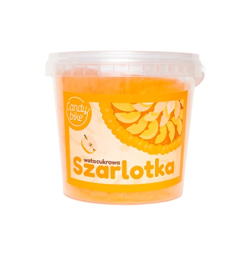 Cukrová vata vo vedierku s príchuťou APPLE PIE 1L