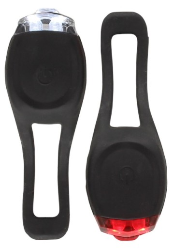 SET LED OSVETLENIA PRE BICYKEL PREDNÉ A ZADNÉ
