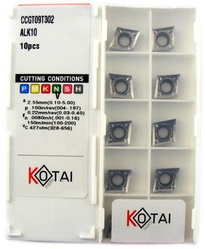 Widia CCGT 09T302 ALK10 Hliníkové platne