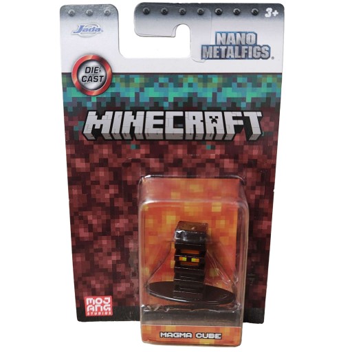 MINECRAFT KOVOVÁ POSTAVKA SKÁKAJÚCA MAGMA KOCKA