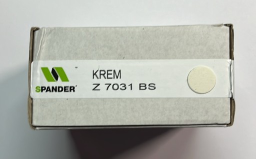 Nábytková zátka Kronospan K - 7031 BS krémová
