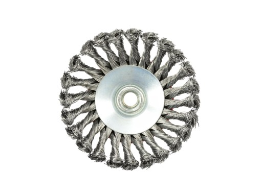 DRôTENÁ KEFA BOČNÁ 125mm M14 SKÚTANÝ DRÔT
