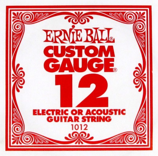 Ernie Ball 1012 jednoduchá struna 12