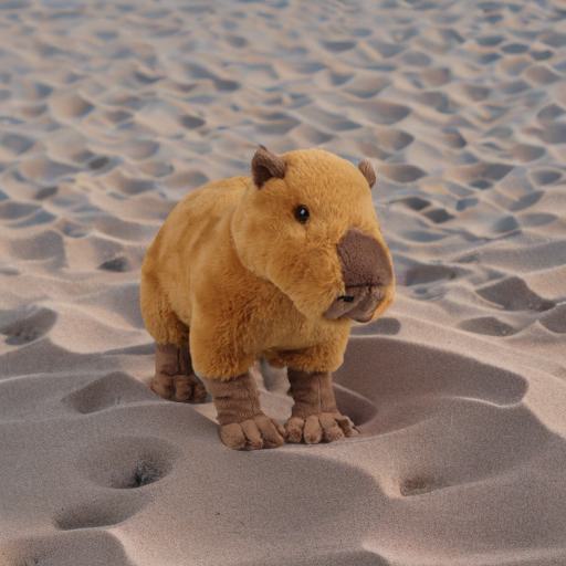 PLYŠOVÁ HRAČKA CAPYBARA MASKOT CAPYBARA PRE DETI 30cm