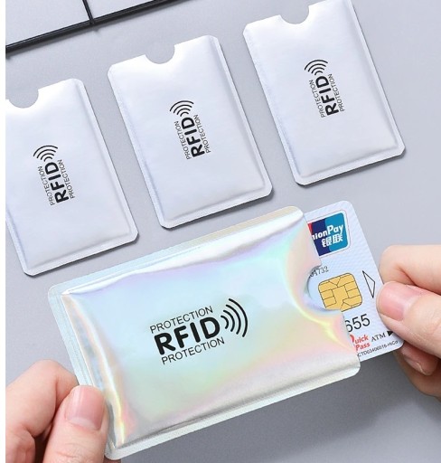 5 x RFID puzdro proti krádeži na tokenové karty